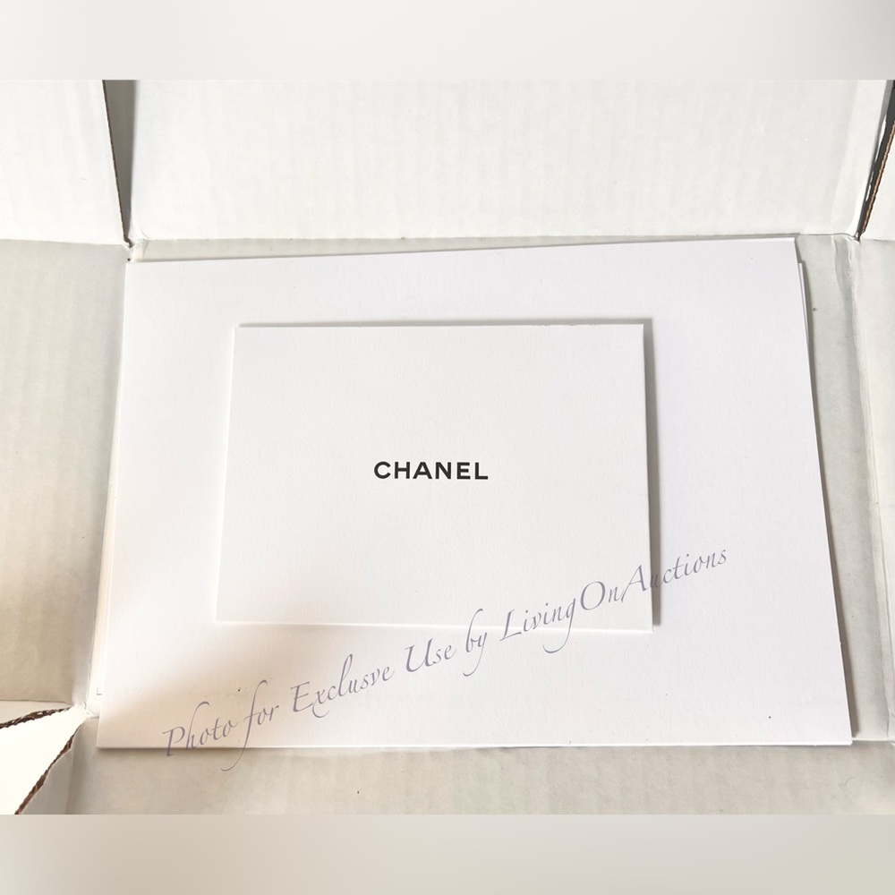 Chanel Holiday 2025 Camellia Flower Charm Ornament Gift Box Card Receipt Ribbon - Picture 7 of 10
